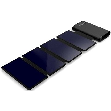 

Sandberg Solar 4-Panel Powerbank 25000 mAh, solární nabíječka, černá