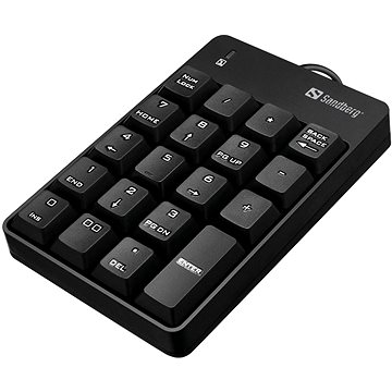 

Sandberg numerická klávesnice, USB, černá