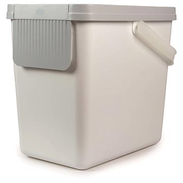 

SNIPS Koš na tříděný odpad 25 l bílý + sv.šedé víko