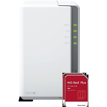 

Synology DS223j 2x4TB RED Plus