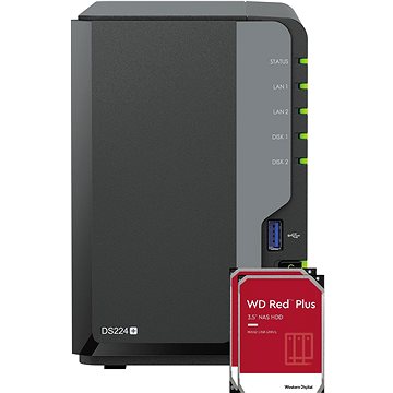 

Synology DS224+ 2x2TB RED Plus