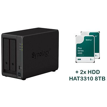 

Synology DS723+ 2x HAT3310-8T (16TB)