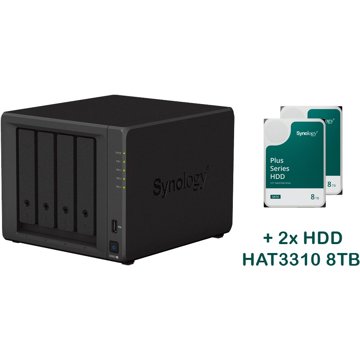 

Synology DS923+ 2x HAT3310-8T (16TB)