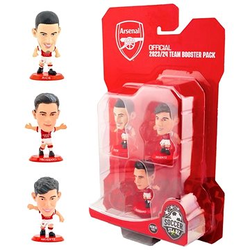 

Fotbaloví hráči Arsenal FC: Team Booster 2023/24 - 3 sběratelský figurky 5 cm