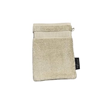 

Soft Cotton mycí froté žínka 16 × 22 cm, světle béžová