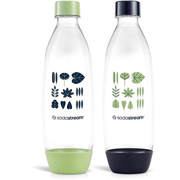 

SODASTREAM Lahev Fuse 2 × 1 l Green / Blue do myčky