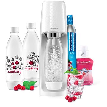 SodaStream Spirit MegaPack Love Raspberry - Výrobník sody