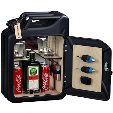 

Kanystr bar SPECIAL černý se zrcadlem - nový lak