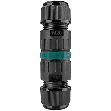 

Solight Kabelová vodotěsná spojka Fast, IP68, 5-9 mm, max 2,5 mm2