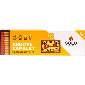 

SOLO Zápalky krbové KR 40