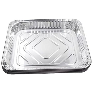 

SOLO Obdélníková BBQ miska 318*262*63 mm, 3100 ml, bez otvorů / 5ks