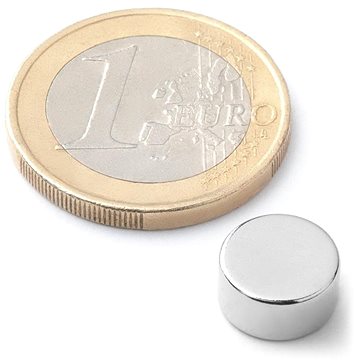 

SOLLAU neodymový silný válec D 10×5 mm - balení 10 ks