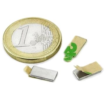 

SOLLAU neodymový silný hranol (samolepící) 10×5×1 mm - balení 20 ks