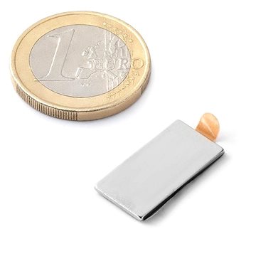 

SOLLAU neodymový silný hranol (samolepící) 20×10×1 mm - balení 10 ks