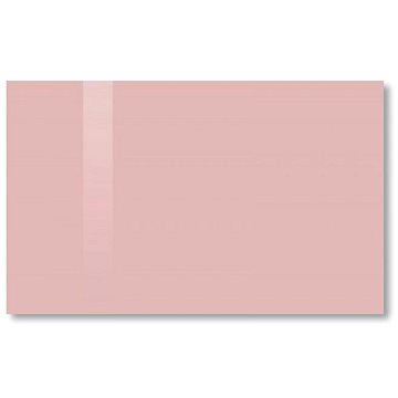 

SOLLAU Skleněná magnetická tabule růžová tělová 60 × 90 cm