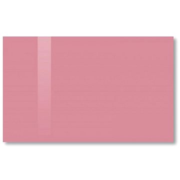 

SOLLAU Skleněná magnetická tabule růžová perlová 60 × 90 cm