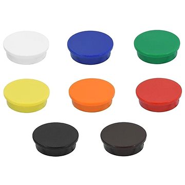 SOLLAU Kancelářské feritové magnety kruhové, 25 mm, 16 ks
