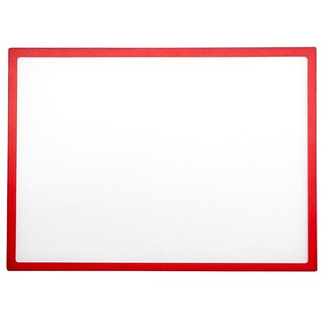 SOLLAU Magnetická kapsa A4 s červeným rámečkem