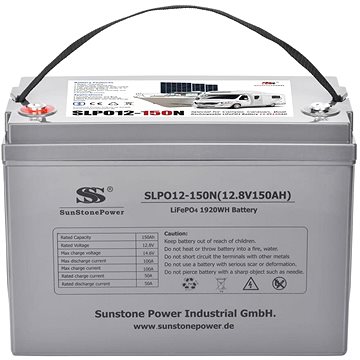 

SUNSTONE - POWER LiFePO4 Baterie 12V/150Ah SLPO12 - 150N