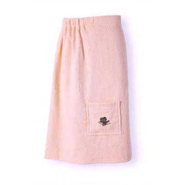 

UAB Namu Tekstile Dámský kilt do sauny 75 × 150 cm, růžový, 100 % bavlna