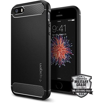 

SPIGEN Rugged Armor Black iPhone SE/5s/5