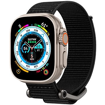 

Spigen DuraPro Flex Black Apple Watch Ultra 2/1 49mm 9/8/7 45mm SE/6/5/4 44mm 3/2/1 42mm