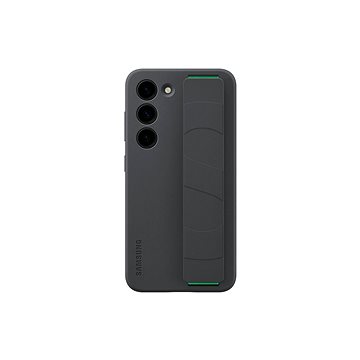

Samsung Galaxy S23 Silikonový zadní kryt s poutkem černý