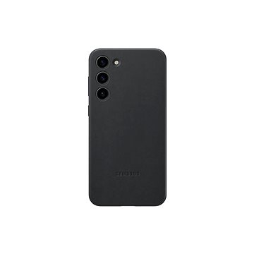 

Samsung Galaxy S23+ Kožený zadní kryt černý
