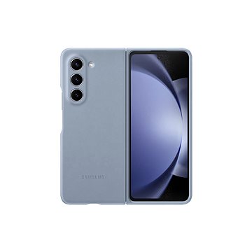 

Samsung Galaxy Z Fold5 Zadní kryt z eko kůže modrý