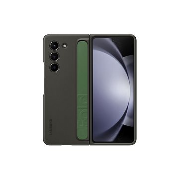 

Samsung Galaxy Z Fold5 Ochranný kryt se stojánkem a poutkem Grafitový