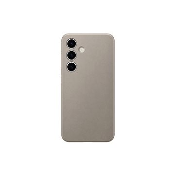 

Samsung Galaxy S24 Zadní kryt z veganské kůže Taupe