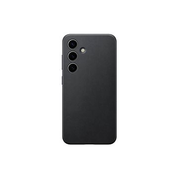 

Samsung Galaxy S24 Zadní kryt z veganské kůže Black