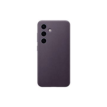 

Samsung Galaxy S24 Zadní kryt z veganské kůže Dark Violet