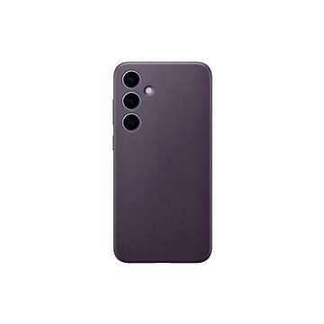

Samsung Galaxy S24+ Zadní kryt z veganské kůže Dark Violet