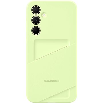 

Samsung Galaxy A35 Zadní kryt s kapsou na kartu Lime