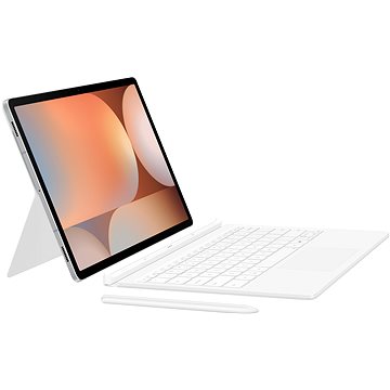 

Samsung Galaxy Tab S10+/S9+/S9 FE+ Book Cover Keyboard White