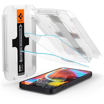 

Spigen tR EZ Fit Transparency Sensor Open 2 Pack iPhone 13 mini