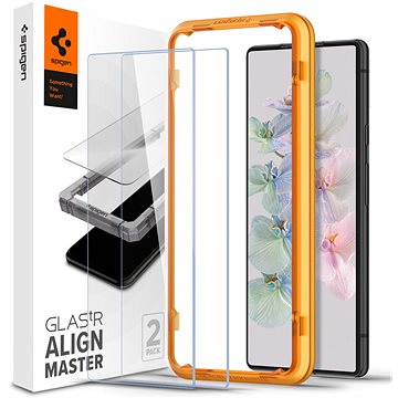 

Spigen Glass AlignMaster 2 Pack Clear Google Pixel 7