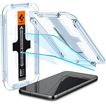 

Spigen Glass EZ Fit 2 Pack Samsung Galaxy S23