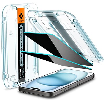 

Spigen Glass tR EZ Fit HD Privacy 1 Pack iPhone 16/15