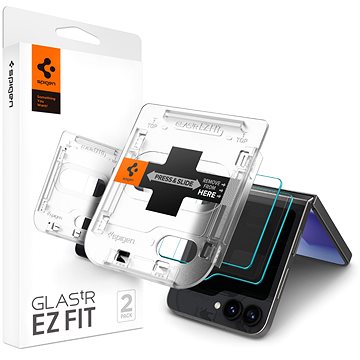 

Spigen Glass tR EZ Fit Cover 2 Pack Samsung Galaxy Z Flip6