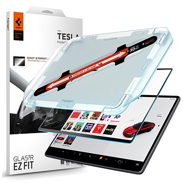 

Spigen Tesla EZ Fit Anti Glare Screen Protector 1 Pack Transparency Tesla Model 3 (2024)