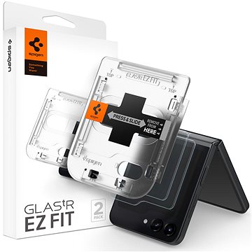 

Spigen Glass tR EZ Fit Cover 2 Pack Transparency Samsung Galaxy Z Flip5