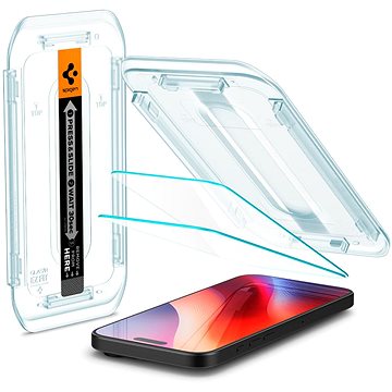 

Spigen Glass tR EZ Fit 2 Pack transparency iPhone 16 Pro Max