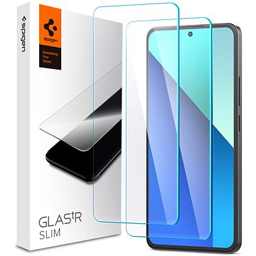 

Spigen Glass tR Slim 2 Pack Xiaomi Redmi Note 13