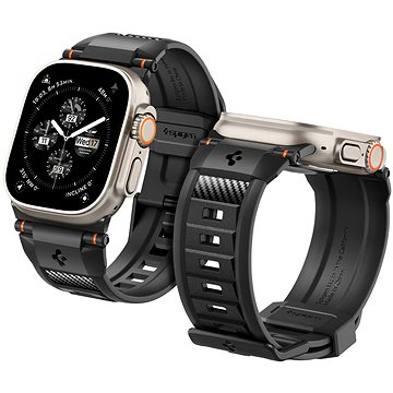 

Spigen Rugged Ultra Band Matte Black Apple Watch 49mm/45mm/44mm/42mm