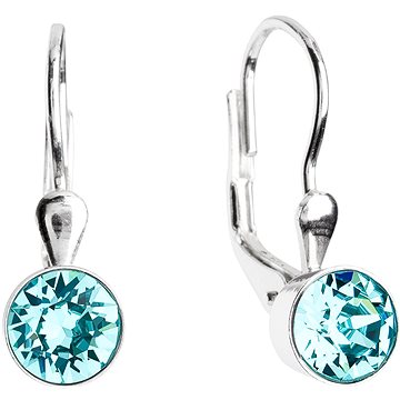 

EVOLUTION GROUP 31112.3 lt. turquoise kotlík dekorovaná krystaly Swarovski® (Ag 925/1000, 1 g)