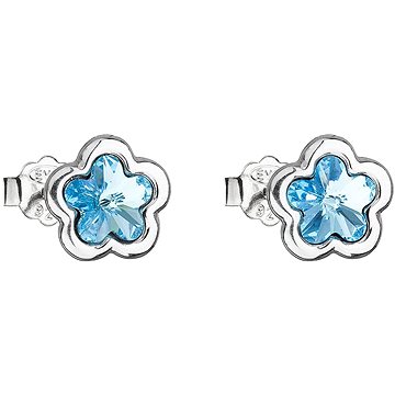 

EVOLUTION GROUP 31255.3 aqua kytička puzeta motýlek dekorovaná krystaly Swarovski® (Ag 925/1000, 1,1