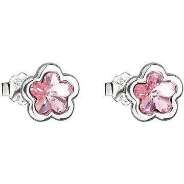

EVOLUTION GROUP 31255.3 lt. rose kytička puzeta motýlek dekorovaná krystaly Swarovski® (Ag 925/1000,