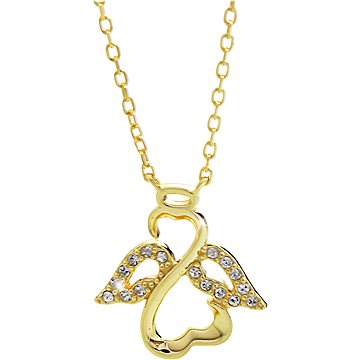 

JSB Bijoux Anděl se Swarovski Crystals pozlacený 92300406g (Ag925/1000, 2 g)
